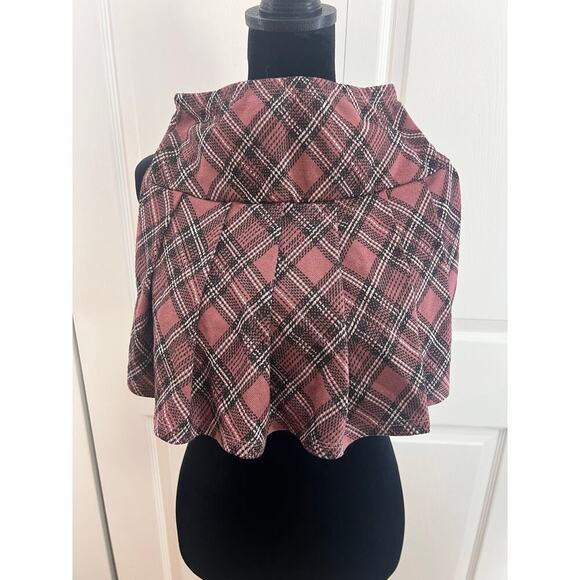 Knitworks Girl Pink‎ Plaid Skirt Size Small  Large Pleats. Great condition - Picture 1 of 4